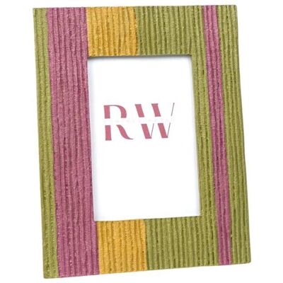 Cadre Photo Romimex Fuchsia Résine - Photo frame Cadre Photo Romimex Fuchsia Résine - Photo frame