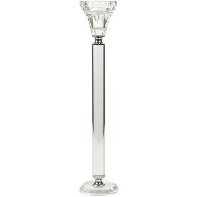 Romimex Transparent Glass Candle Holder - Candle Holder Romimex Transparent Glass Candle Holder - Candle Holder