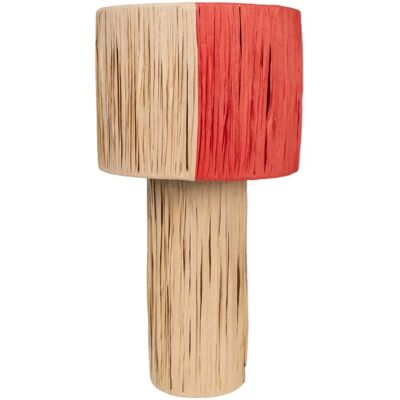 Lâmpada de mesa Romimex - Forme ronde - Corde - 23 x 42 x 23 cm - Publicité Lâmpada de mesa Romimex - Forme ronde - Corde - 23 x 42 x 23 cm - Publicité