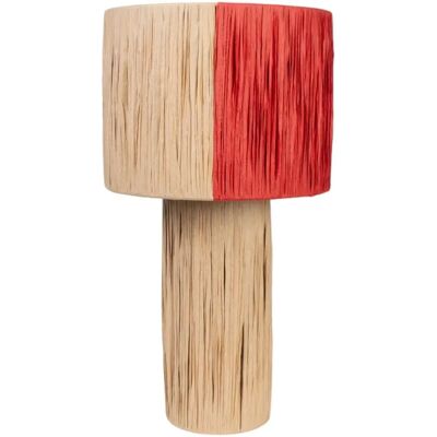 Romimex Lámpara de mesa - Cuerda - 18x33x18 cm Romimex Lámpara de mesa - Cuerda - 18x33x18 cm