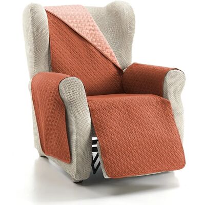 SMART STORE Cardenal Textile - Omkeerbare tweekleurige bankhoes - Koraal/Terra Cotta SMART STORE Cardenal Textile - Omkeerbare tweekleurige bankhoes - Koraal/Terra Cotta