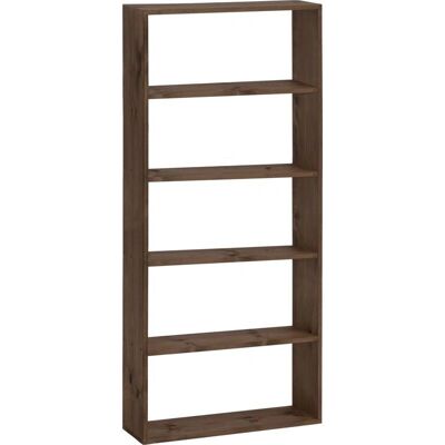 Estantería de madera maciza Decowood - 4 estantes - Pino de Flandes Estantería de madera maciza Decowood - 4 estantes - Pino de Flandes