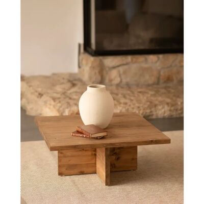 TENA - DECOWOOD - Marron - Coffee table - Publicité TENA - DECOWOOD - Marron - Coffee table - Publicité