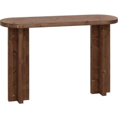 DECOWOOD - Consola de madera maciza tono rogal 120x80cm - tokyo - 120x80 cm - Madera de pino natural - Console DECOWOOD - Consola de madera maciza tono rogal 120x80cm - tokyo - 120x80 cm - Madera de pino natural - Console