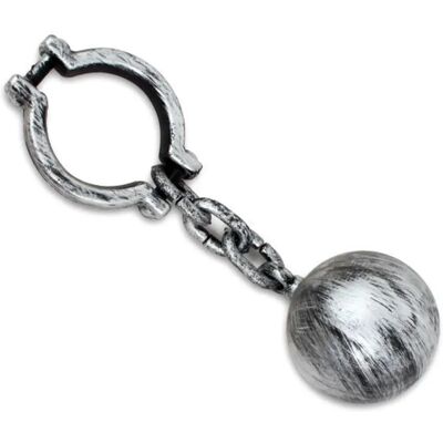ACAN - Prison Ball - Cinza - 13cm - Prop ACAN - Prison Ball - Cinza - 13cm - Prop