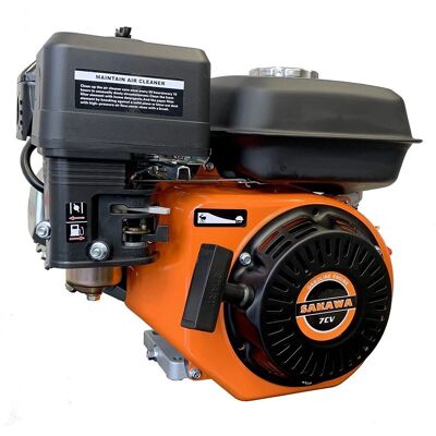 Motor de gasolina SAKAWA 208cc 7hp - 4 tiempos, filtro grande, paro remoto Motor de gasolina SAKAWA 208cc 7hp - 4 tiempos, filtro grande, paro remoto