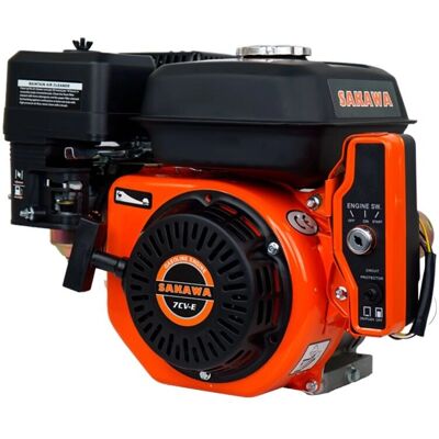 Motor Sakawa 208 CC 4T 7CV Arranque eléctrico Aceite incluido Motor Sakawa 208 CC 4T 7CV Arranque eléctrico Aceite incluido
