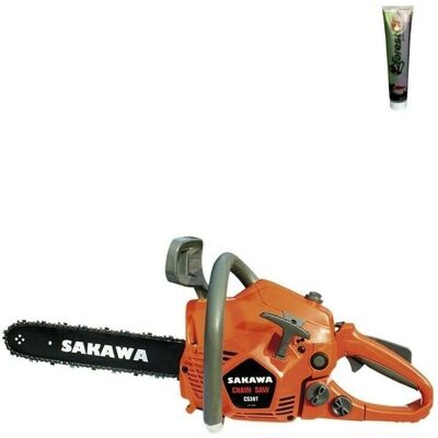 SAKAWA Motosega - 38cc Leggera a Benzina 14" - Olio professionale SAKAWA Motosega - 38cc Leggera a Benzina 14" - Olio professionale