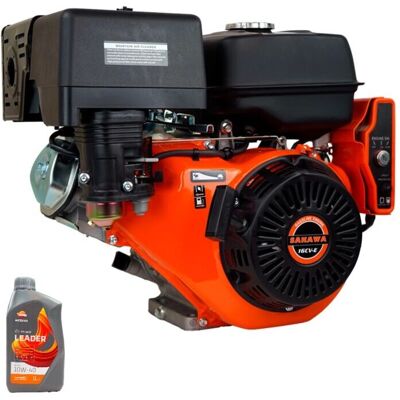 Motor de gasolina SAKAWA 16CV - Arranque eléctrico, Aceite incluido Motor de gasolina SAKAWA 16CV - Arranque eléctrico, Aceite incluido