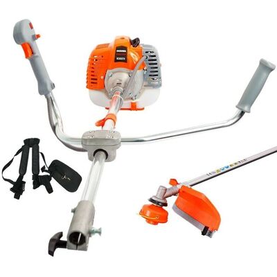 Sakawa BC62 - Motosega a benzina - 52,7cc, 2,5hp, Tubo in alluminio, Sistema professionale Sakawa BC62 - Motosega a benzina - 52,7cc, 2,5hp, Tubo in alluminio, Sistema professionale