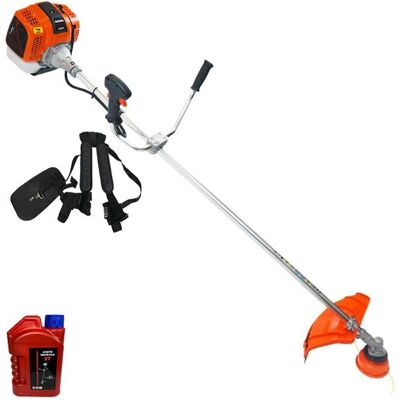 SAKAWA Cortasetos a gasolina 48cc - Eje reforzado 28mm - Arranque fácil SAKAWA Cortasetos a gasolina 48cc - Eje reforzado 28mm - Arranque fácil