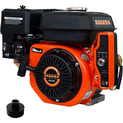 Sakawa - 208CC 4T - Electric Start - 19mm - Gas eng. Sakawa - 208CC 4T - Electric Start - 19mm - Gas eng.