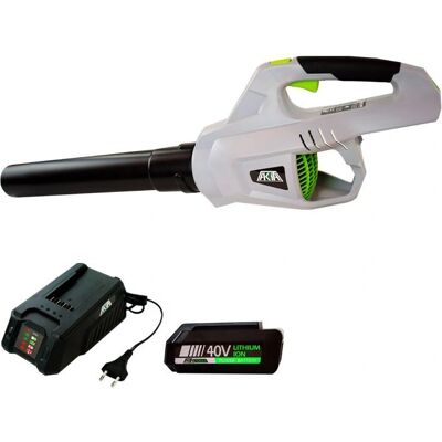Soplador de hoja de batería de 40V Akita - Sin escobillas, Ligero, Ecológico Soplador de hoja de batería de 40V Akita - Sin escobillas, Ligero, Ecológico
