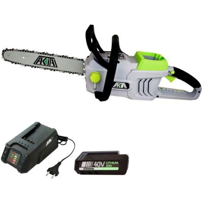 Sierra de cadena de batería 40V Akita - Motor sin escobillas Sierra de cadena de batería 40V Akita - Motor sin escobillas