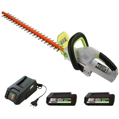 Tijera de setos a batería Akita 40V - 2 Baterías, Cargador Tijera de setos a batería Akita 40V - 2 Baterías, Cargador