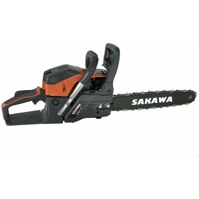 Sakawa Motosega a benzina 48cc 18" - Strumento potente professionale Sakawa Motosega a benzina 48cc 18" - Strumento potente professionale