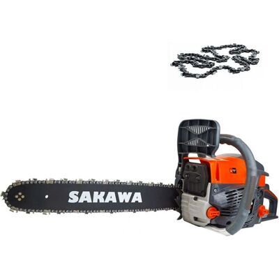 Sakawa Motosierra 58cc 18" - Profesional Alta Calidad Sakawa Motosierra 58cc 18" - Profesional Alta Calidad