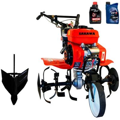 SAKAWA 208 cc 7CV Motoazada - Arranque eléctrico, ancho 50-85cm SAKAWA 208 cc 7CV Motoazada - Arranque eléctrico, ancho 50-85cm