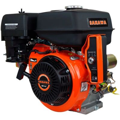 Motor gasolina 4 tiempos 270CC 9CV SAKAWA con polea y aceite - Tipo de motor Motor gasolina 4 tiempos 270CC 9CV SAKAWA con polea y aceite - Tipo de motor