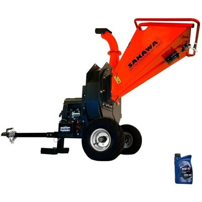 SAKAWA BS1550 - Trituradora de Madera Potente - 15 CV Motor gasolina SAKAWA BS1550 - Trituradora de Madera Potente - 15 CV Motor gasolina