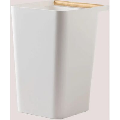 SKLUM Doria Weiß Mülleimer - 32x20,5x24,5cm SKLUM Doria Weiß Mülleimer - 32x20,5x24,5cm