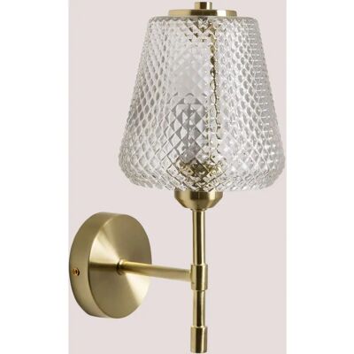 SKLUM - Wandleuchte Taylor Gold - Vintage E27 Eisen Glas - 31,5cm SKLUM - Wandleuchte Taylor Gold - Vintage E27 Eisen Glas - 31,5cm