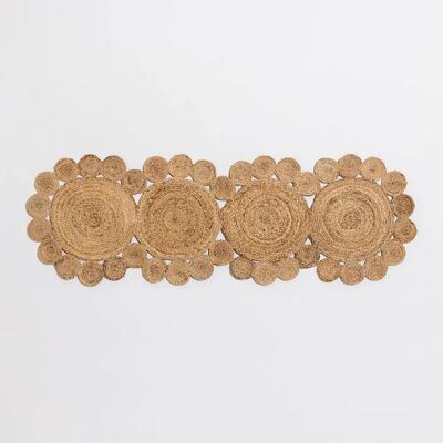 SKLUM Natürliche Jute Kopfteil - Für 150 cm Bett - Handgefertigt SKLUM Natürliche Jute Kopfteil - Für 150 cm Bett - Handgefertigt