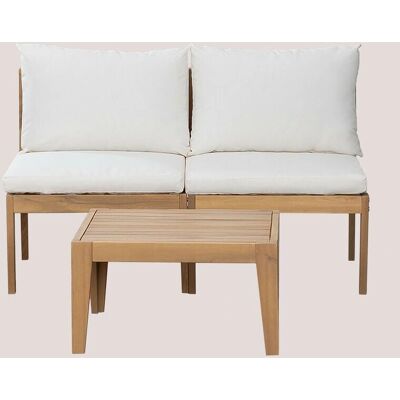 Sklum - Gartenset mit 2 Stühlen und Couchtisch - Gartenmöbel-Set Sklum - Gartenset mit 2 Stühlen und Couchtisch - Gartenmöbel-Set