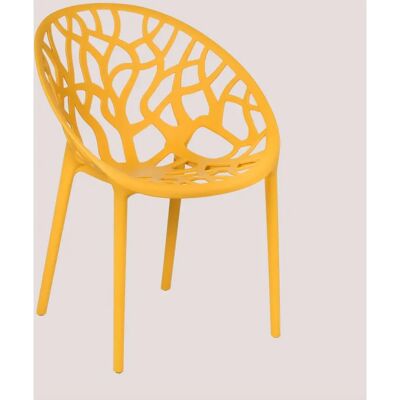 Chaises de Salle à Manger Empilables Ores Jaune - Chaises de Salle à Manger - Publicité Chaises de Salle à Manger Empilables Ores Jaune - Chaises de Salle à Manger - Publicité