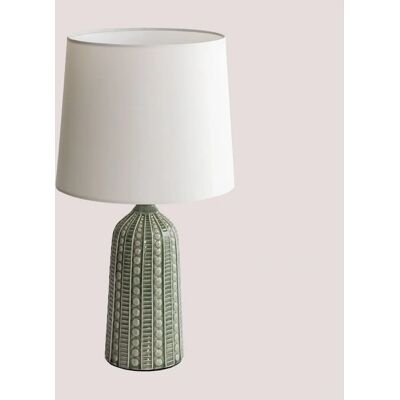 Lampe de Table en Céramique Leinac Kaki Vert - Lampe de Table - Publicité Lampe de Table en Céramique Leinac Kaki Vert - Lampe de Table - Publicité