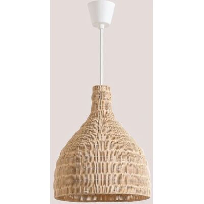 Lámpara de Techo para Exterior en Ratán Markle - Natural - 30,5cm Lámpara de Techo para Exterior en Ratán Markle - Natural - 30,5cm