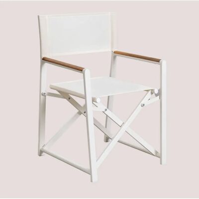 SKLUM Gardenia Blanco Silla Plegable para Jardín - Silla de Jardín SKLUM Gardenia Blanco Silla Plegable para Jardín - Silla de Jardín