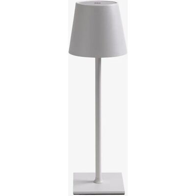 SKLUM - Lampe de Table LED Sans Fil Bolvir - Blanc - Style Industriel - Publicité SKLUM - Lampe de Table LED Sans Fil Bolvir - Blanc - Style Industriel - Publicité