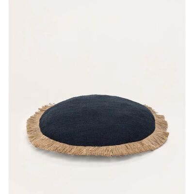 SKLUM - Coussin rond en coton (Ø40 cm) Paraíba Noir - Noir - Coussins - Publicité SKLUM - Coussin rond en coton (Ø40 cm) Paraíba Noir - Noir - Coussins - Publicité