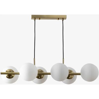Lámpara de Techo Sklum - Hierro y Esferas de Cristal 80cm Lámpara de Techo Sklum - Hierro y Esferas de Cristal 80cm
