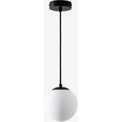 Lampe de Plafond Bola en Verre Noir SKLUM Uvol - Éclairage - Publicité Lampe de Plafond Bola en Verre Noir SKLUM Uvol - Éclairage - Publicité