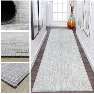 Tapis en vinyle tressé gris Tadi & Imperio 1979 - Tapis Tapis en vinyle tressé gris Tadi & Imperio 1979 - Tapis