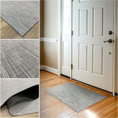 T & I - 21019 - Gris - Vinyle - Tapis T & I - 21019 - Gris - Vinyle - Tapis