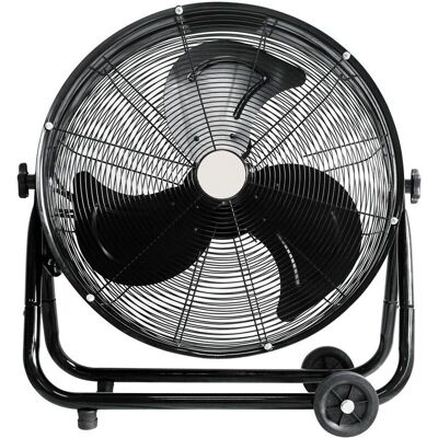 Ventilador industrial de suelo BILAKE - Grande 65cm, 180W, 3 velocidades, Negro Ventilador industrial de suelo BILAKE - Grande 65cm, 180W, 3 velocidades, Negro