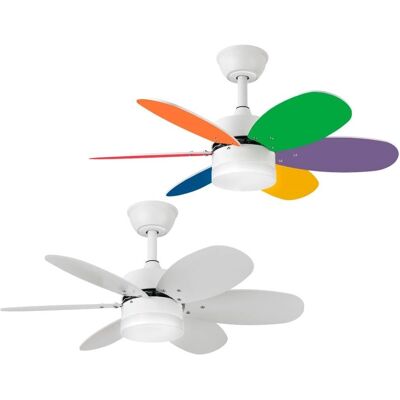 Ventilador de techo infantil BILAKE reversible - Silencioso, Bluetooth, Habitaciones pequeñas Ventilador de techo infantil BILAKE reversible - Silencioso, Bluetooth, Habitaciones pequeñas