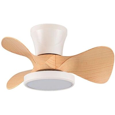 Bilake Mini Ventilador de Techo Blanco Madera Luz Regulable 20W Habitaciones Pequeñas Bilake Mini Ventilador de Techo Blanco Madera Luz Regulable 20W Habitaciones Pequeñas