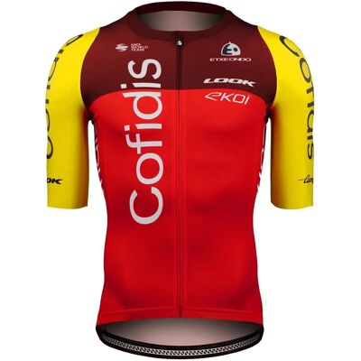 Etxeondo - Team Cofidis 2025 Training - Rosso - Jersey Etxeondo - Team Cofidis 2025 Training - Rosso - Jersey