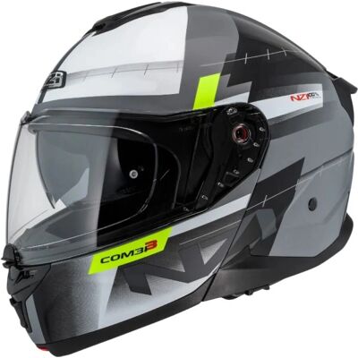 NZI Casco Combi 3 Duo Metric Nardo Grigio / Bianco / Nero Casco NZI Casco Combi 3 Duo Metric Nardo Grigio / Bianco / Nero Casco