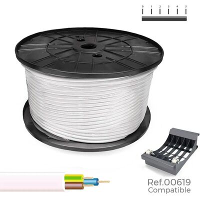Manguera Eléctrica Blanca Sediles - 3G2,5mm² - 100m - Manguera Eléctrica Manguera Eléctrica Blanca Sediles - 3G2,5mm² - 100m - Manguera Eléctrica