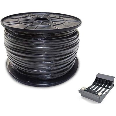 Cable Negro 3G1,5mm² 100m EDM - Cable Eléctrico para Industria Cable Negro 3G1,5mm² 100m EDM - Cable Eléctrico para Industria