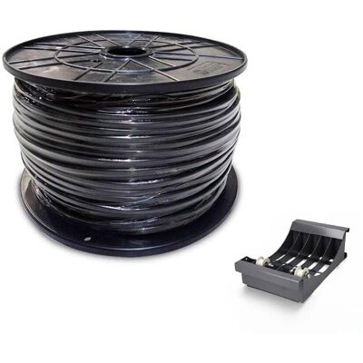 Sediles Cable Paralelo 48V 2x0,75mm² - Negro - 500m - Cable eléctrico Sediles Cable Paralelo 48V 2x0,75mm² - Negro - 500m - Cable eléctrico