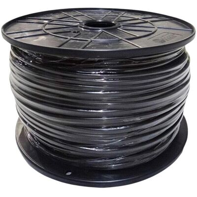 Cable eléctrico negro EDM H03VVH2-F 400m - Interior/Exterior Cable eléctrico negro EDM H03VVH2-F 400m - Interior/Exterior