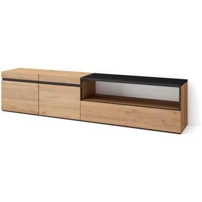 Skraut Home - Mueble de TV Moderno con Almacenamiento - 80 Pulgadas Skraut Home - Mueble de TV Moderno con Almacenamiento - 80 Pulgadas