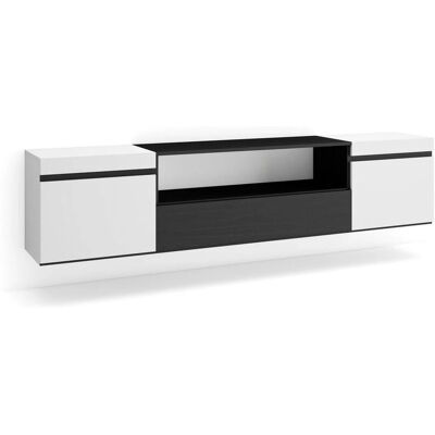Skraut Home - Meuble TV Suspendu Moderne - 200x45x35cm Skraut Home - Meuble TV Suspendu Moderne - 200x45x35cm