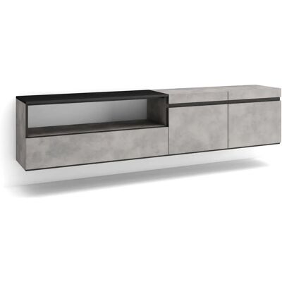 SKRAUT HOME - 200x45x35cm - Wandmontage - TV-Schrank SKRAUT HOME - 200x45x35cm - Wandmontage - TV-Schrank